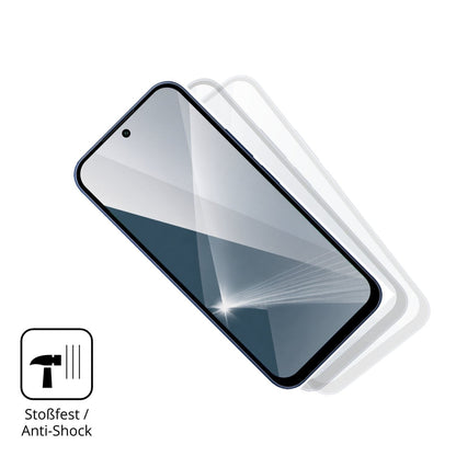 Schutz gegen Kratzer auf dem Redmi 17 4G Glas durch Schlüssel, Stöße gegen die Tischkante oder Stürze