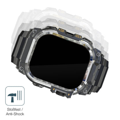 Schutz gegen Kratzer auf dem Rollme Hero X Glas durch Schlüssel, Stöße gegen die Tischkante oder Stürze
