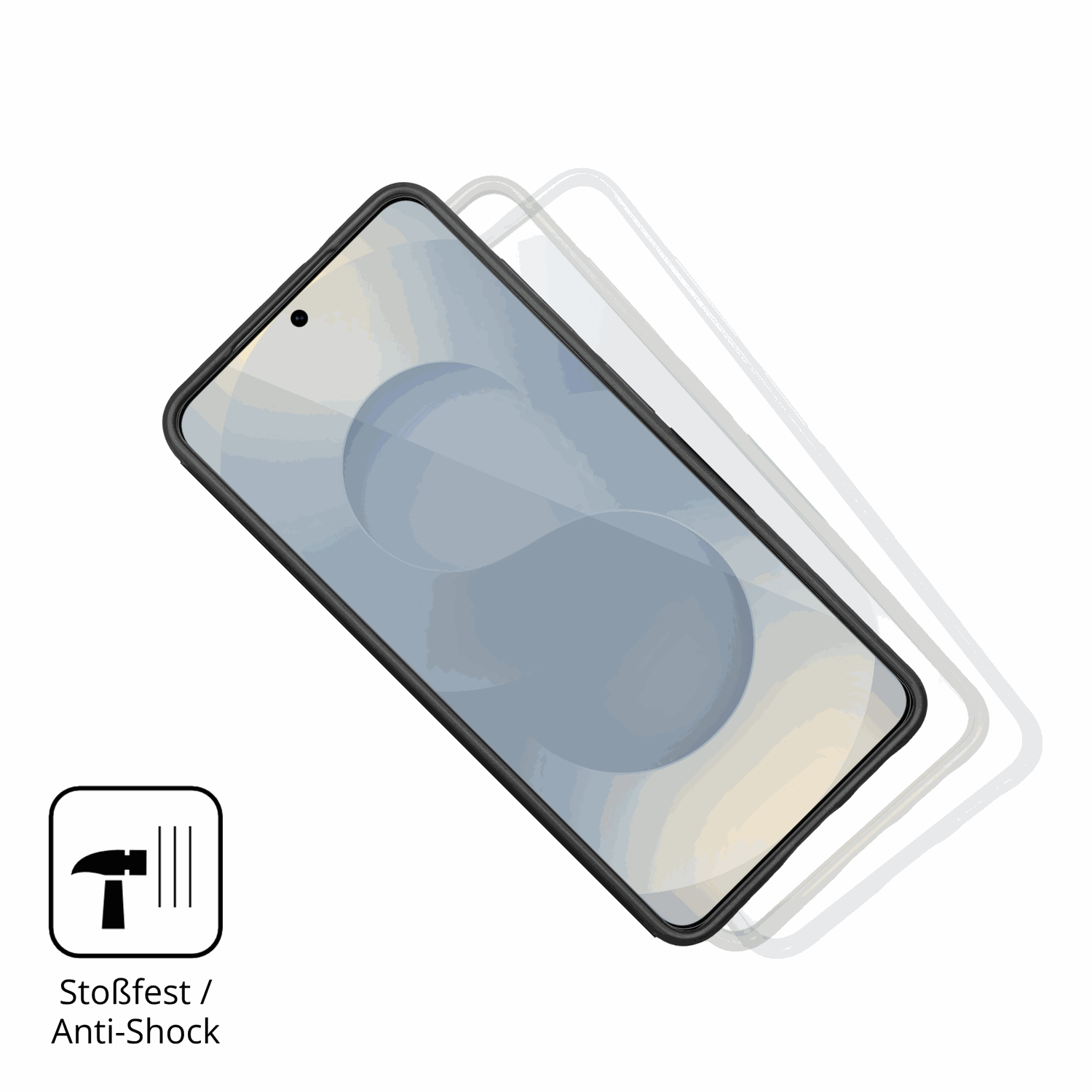 Schutz gegen Kratzer auf dem Samsung Galaxy S26 Case Friendly Glas durch Schl�ssel, St��e gegen die Tischkante oder St�rze