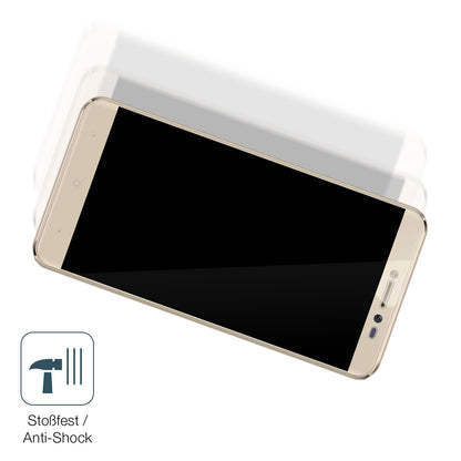 Schutz gegen Kratzer auf dem Symphony i10 Plus Glas durch Schlüssel, Stöße gegen die Tischkante oder Stürze