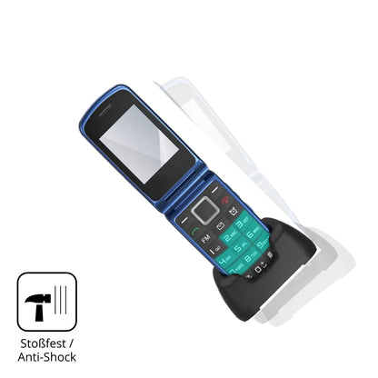 Schutz gegen Kratzer auf dem Tosaju T380 Glas durch Schlüssel, Stöße gegen die Tischkante oder Stürze