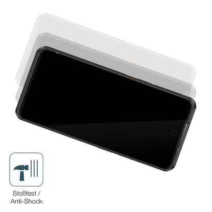 Schutz gegen Kratzer auf dem Ulefone Armor 25T Pro Glas durch Schlüssel, Stöße gegen die Tischkante oder Stürze