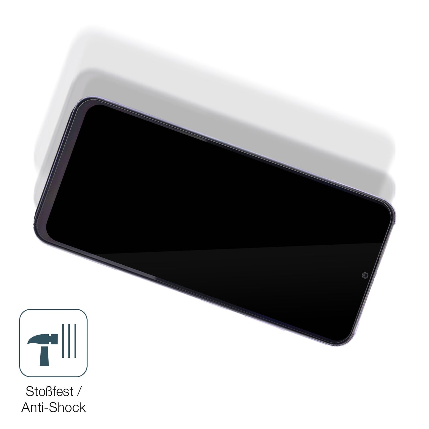 Schutz gegen Kratzer auf dem Ulefone Note 16 Pro Glas durch Schlüssel, Stöße gegen die Tischkante oder Stürze