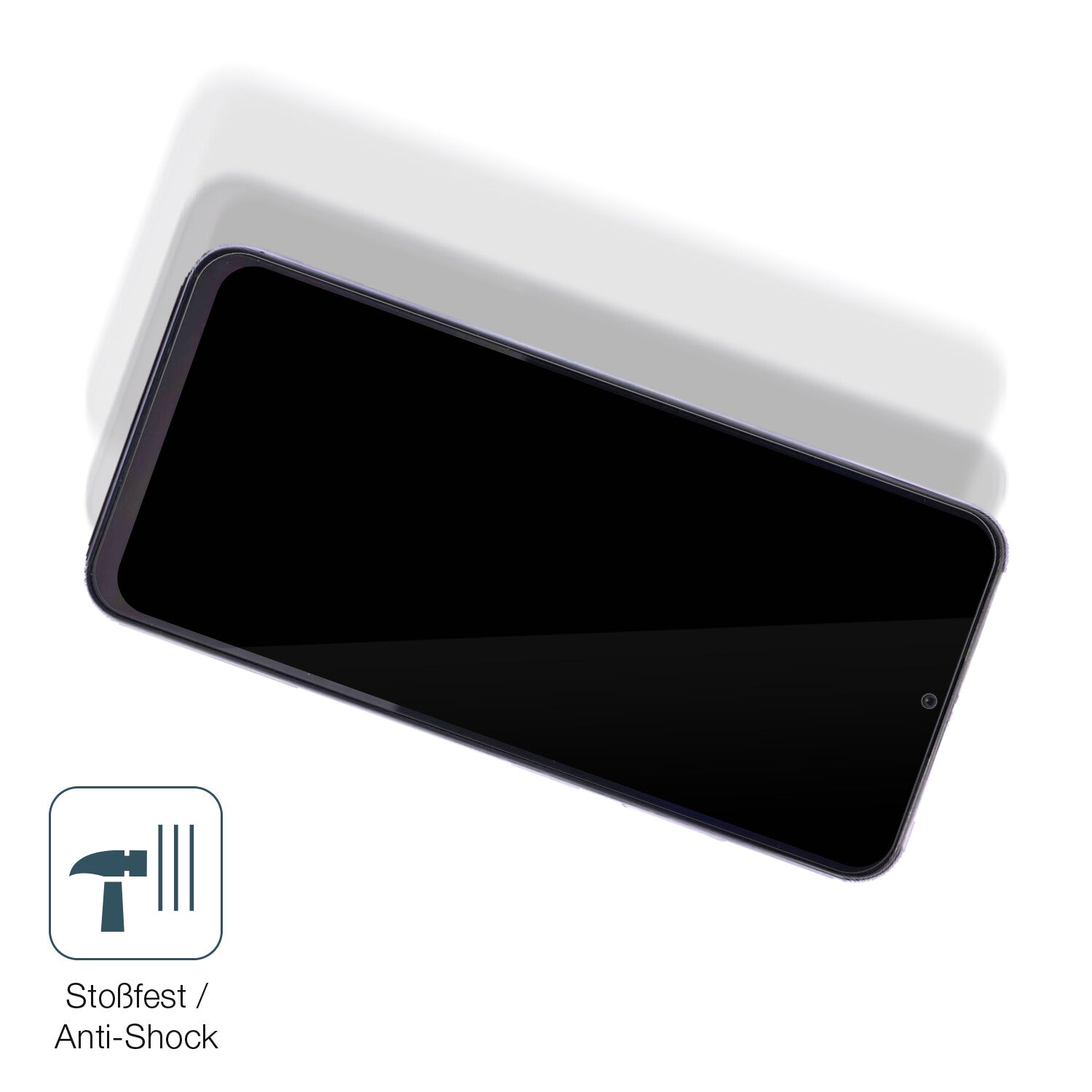 Schutz gegen Kratzer auf dem Ulefone Note 16 Pro Glas durch Schlüssel, Stöße gegen die Tischkante oder Stürze