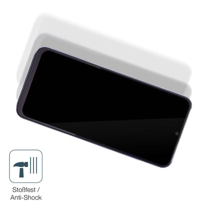 Schutz gegen Kratzer auf dem Ulefone Note 16 Pro Glas durch Schlüssel, Stöße gegen die Tischkante oder Stürze