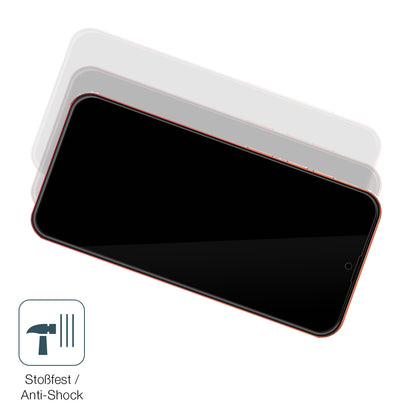 Schutz gegen Kratzer auf dem Ulefone Note 8P Glas durch Schlüssel, Stöße gegen die Tischkante oder Stürze
