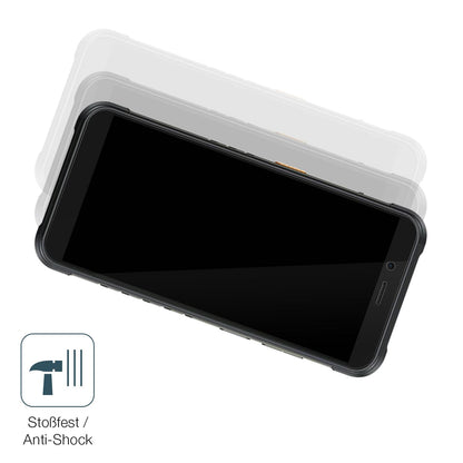 Schutz gegen Kratzer auf dem Ulefone RugKing Outdoor Glas durch Schlüssel, Stöße gegen die Tischkante oder Stürze