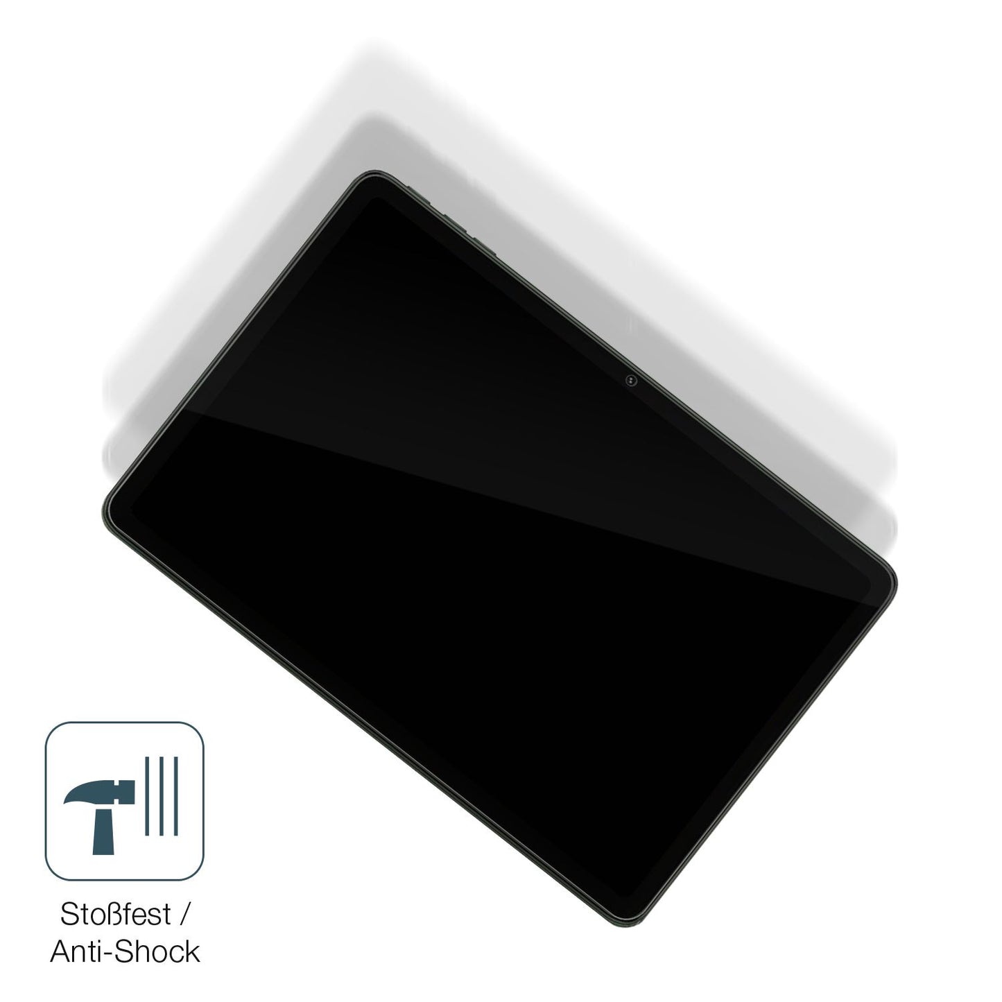 Schutz gegen Kratzer auf dem Umidigi G3 Tab ultra Glas durch Schlüssel, Stöße gegen die Tischkante oder Stürze