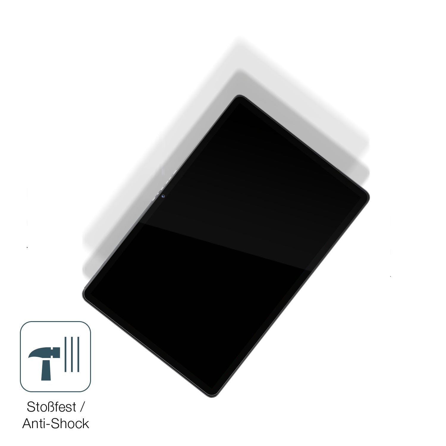 Schutz gegen Kratzer auf dem XGody Q17 11 Zoll Glas durch Schlüssel, Stöße gegen die Tischkante oder Stürze