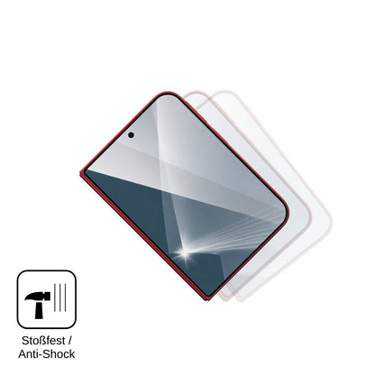 2x 9H Schutzfolie für Xiaomi 18 Fold Aussenseite Panzerfolie
