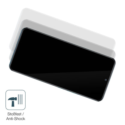 Schutz gegen Kratzer auf dem Xiaomi Mi 12T Glas durch Schlüssel, Stöße gegen die Tischkante oder Stürze