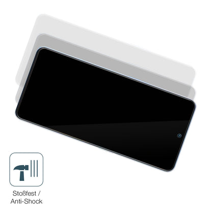Schutz gegen Kratzer auf dem ZTE Voyage 40 Pro Plus Glas durch Schlüssel, Stöße gegen die Tischkante oder Stürze