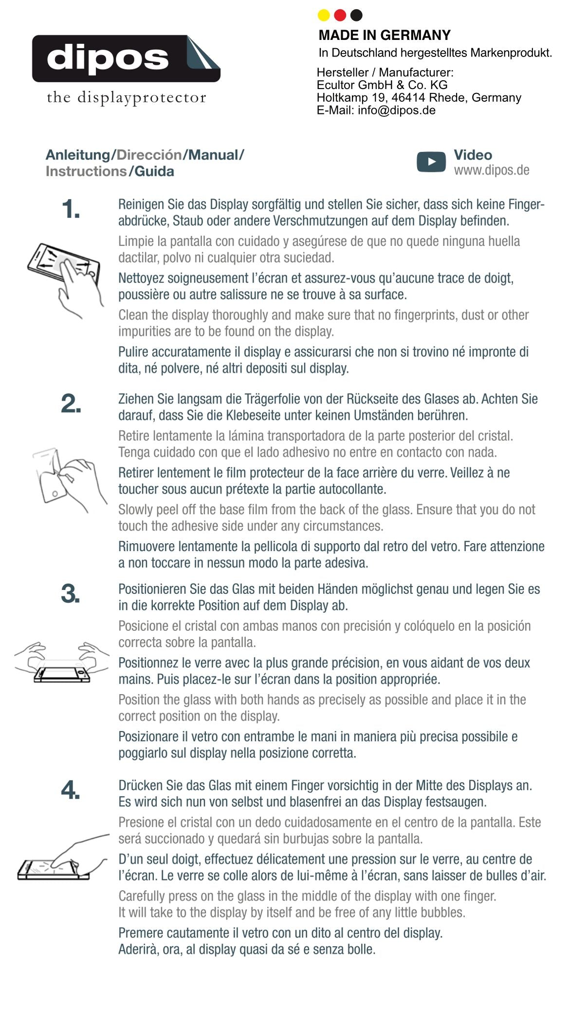 2x 9H Schutzfolie matt für Xiaomi Poco F7 Panzerfolie