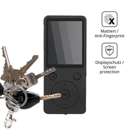 dipos Displayschutz für Gleisa M8, mattierte Oberfläche, Blickschutzfilter und perfekter Passform