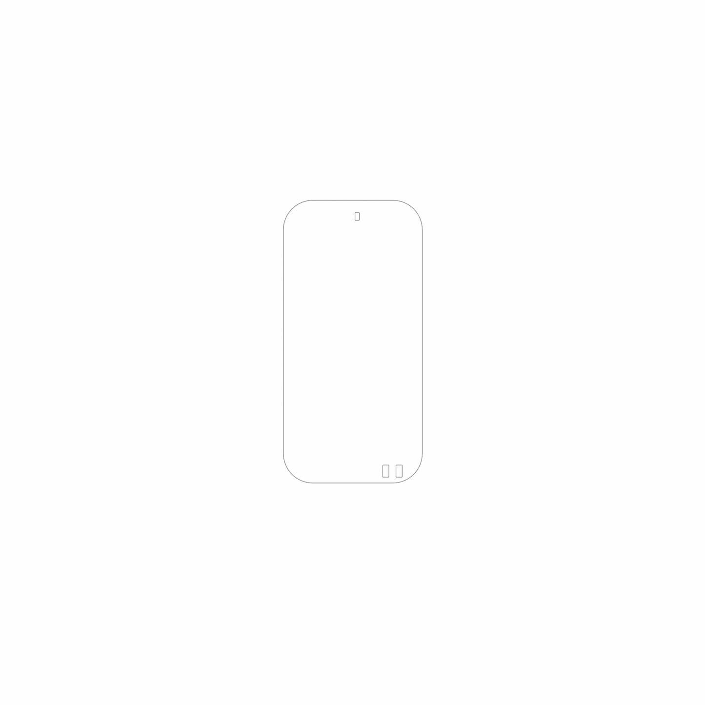 dipos Displayschutz für Glomc Mini-Sportkamera, mattierte Oberfläche, geringe Dicke und perfekte Passform