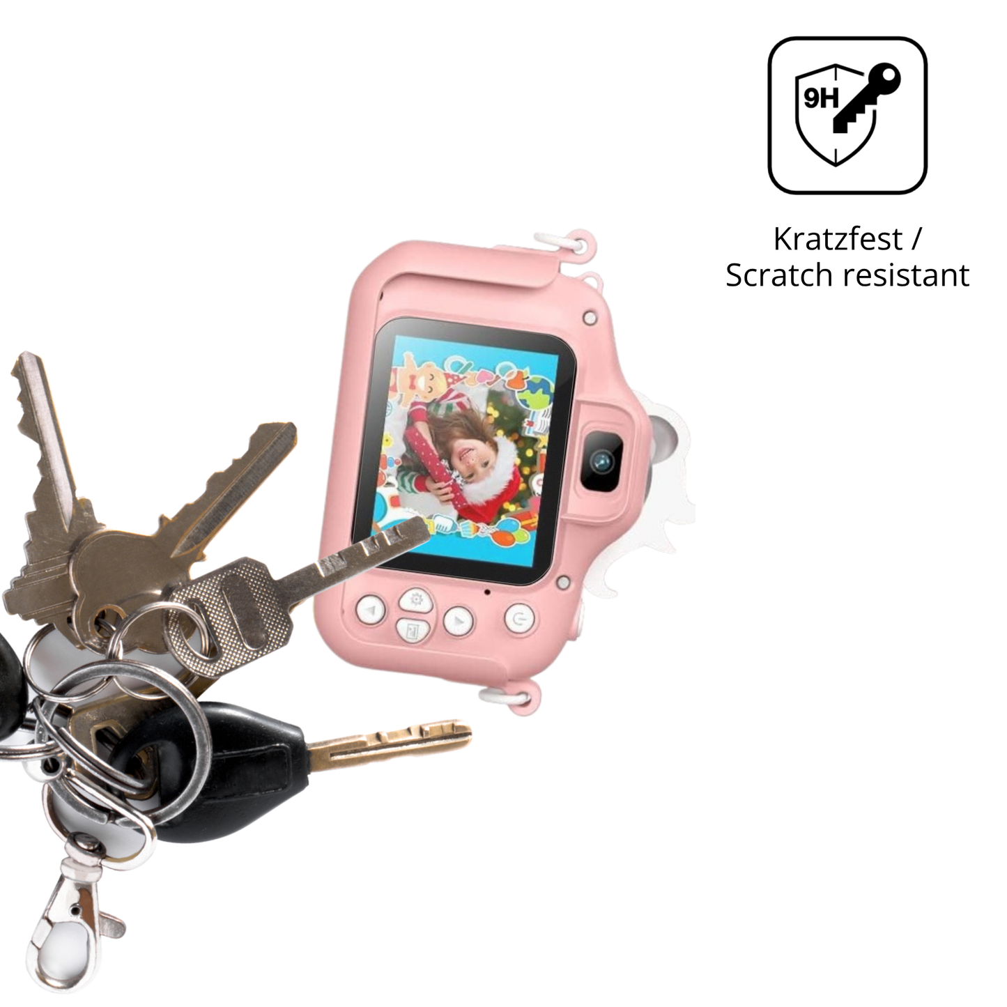 dipos Displayschutz für Gofunly X1 Kinder Kamera 2 Zoll, mattierte Oberfläche, robuste Festigkeit und perfekte Passform