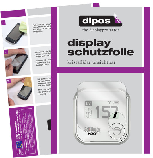 Perfekte Passform und ultimative Qualität: Unser 9H Panzerglas bietet Schutz für Golfbuddy-Voice