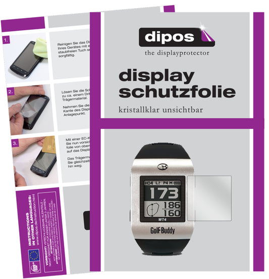 Perfekte Passform und ultimative Qualität: Unser 9H Panzerglas bietet Schutz für Golfbuddy-WT4