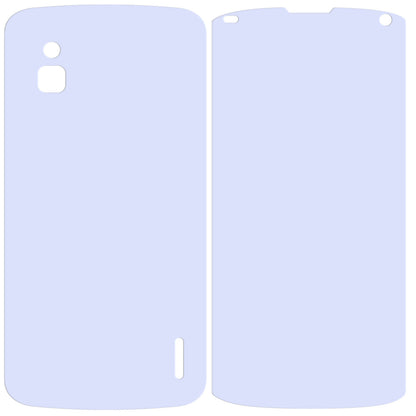 dipos Displayschutz für Google Nexus 4 LG, mattierte Oberfläche, geringe Dicke und perfekte Passform