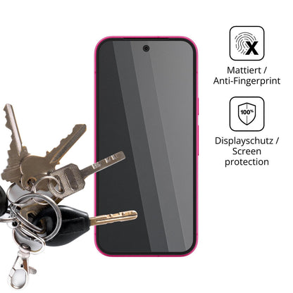 dipos Displayschutz für Google Pixel 11, mattierte Oberfläche, Blickschutzfilter und perfekter Passform