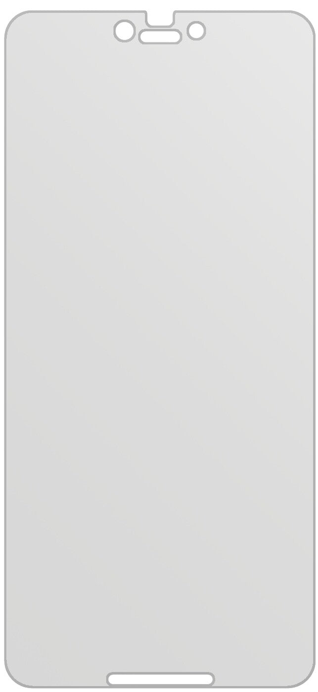 dipos Displayschutz für Google Pixel 3 XL, mattierte Oberfläche, geringe Dicke und perfekte Passform