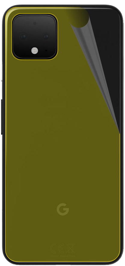 dipos Displayschutz für Google Pixel 4 XL Rückseite, transparente Oberfläche, geringe Dicke und perfekte Passform