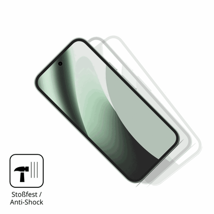 Schutz gegen Kratzer auf dem Google Pixel 10a Glas durch Schlüssel, Stöße gegen die Tischkante oder Stürze