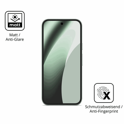 9H Hartbeschichtete, flexible Folie passend zugeschnitten für Google Pixel 10a