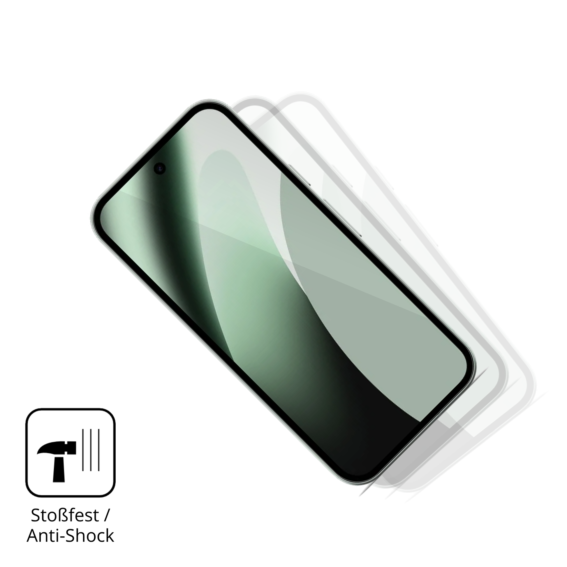 Schutz gegen Kratzer auf dem Google Pixel 10a Glas durch Schlüssel, Stöße gegen die Tischkante oder Stürze
