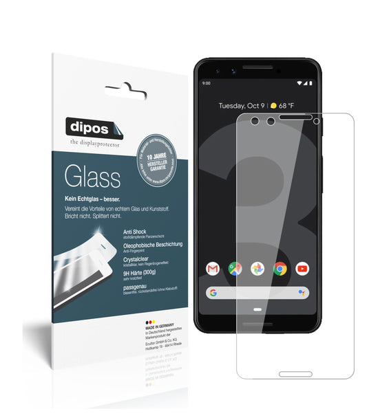 Perfekte Passform und ultimative Qualität: Unser 9H Panzerglas bietet Schutz für Google-Pixel 3
