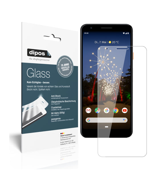 Perfekte Passform und ultimative Qualität: Unser 9H Panzerglas bietet Schutz für Google-Pixel 3a