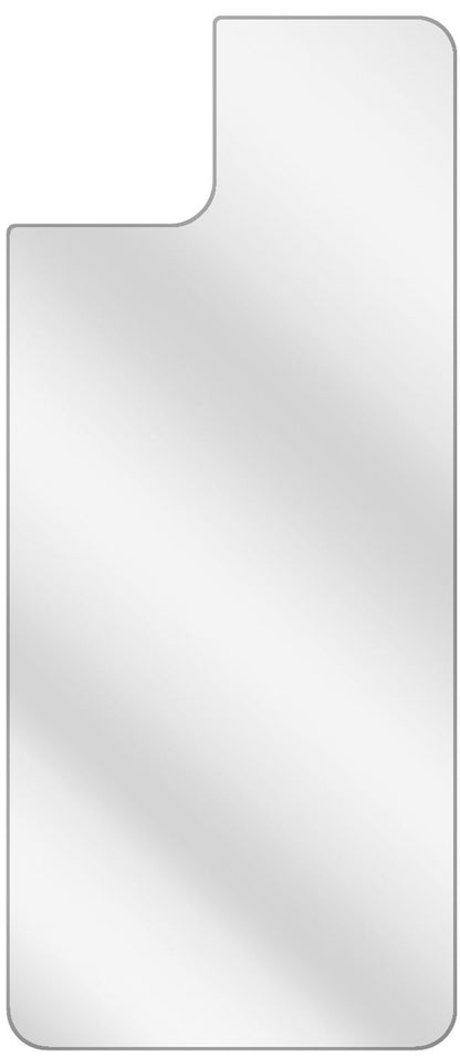 2x Schutzfolie klar für Google Pixel 4 XL Rückseite Display-Schutzfolie