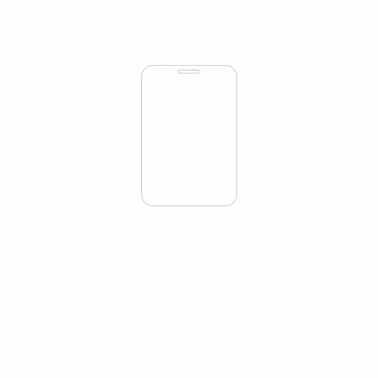 dipos Displayschutz f�r Gotze Jensen GFE101, mattierte Oberfl�che, geringe Dicke und perfekte Passform