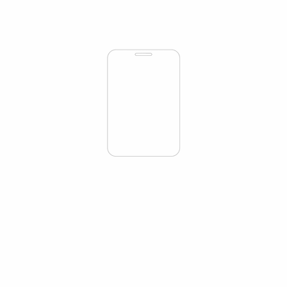 dipos Displayschutz f�r Gotze Jensen GFE101, mattierte Oberfl�che, geringe Dicke und perfekte Passform