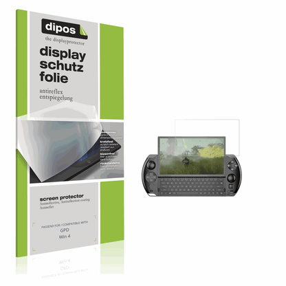 2x Schutzfolie matt für GPD Win 4 Display-Schutzfolie