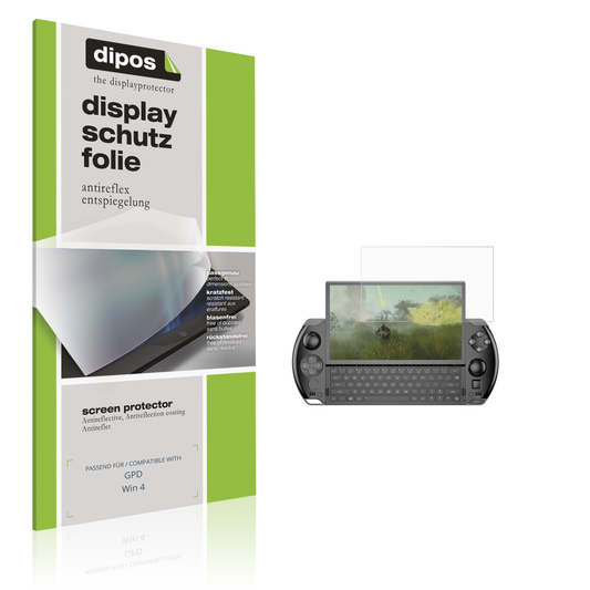 2x Schutzfolie matt für GPD Win 4 Display-Schutzfolie