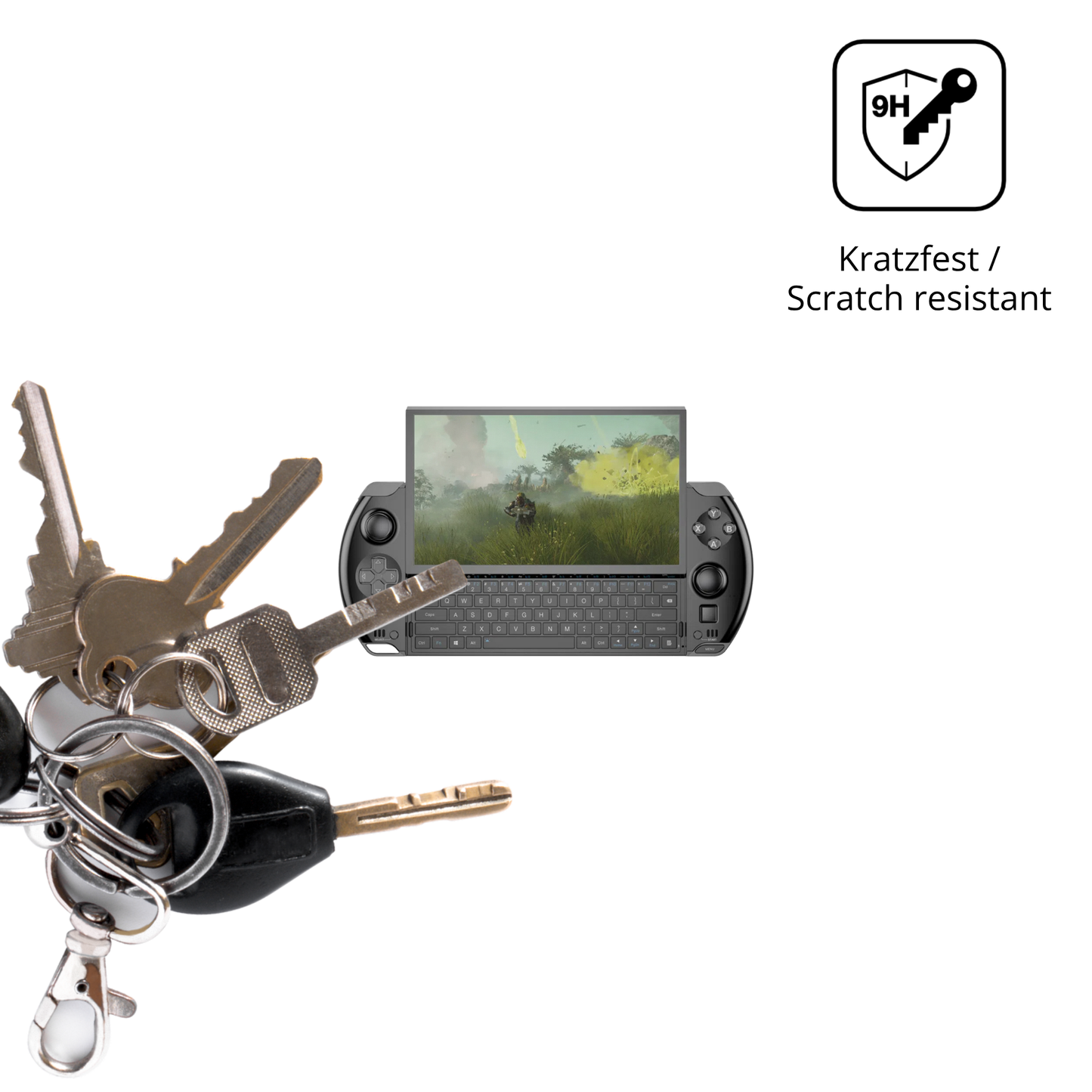 2x 9H Schutzfolie matt für GPD Win 4 Panzerfolie