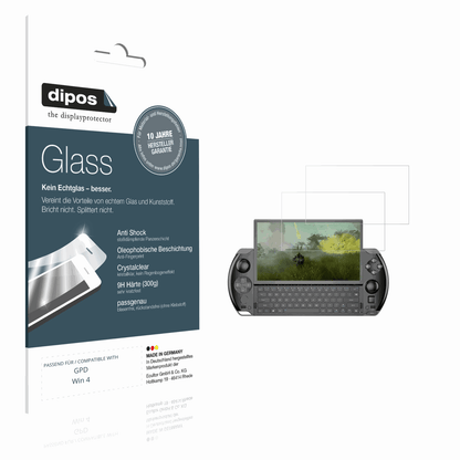2x 9H Schutzfolie für GPD Win 4 Panzerfolie