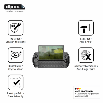 2x 9H Schutzfolie für GPD Win 4 Panzerfolie