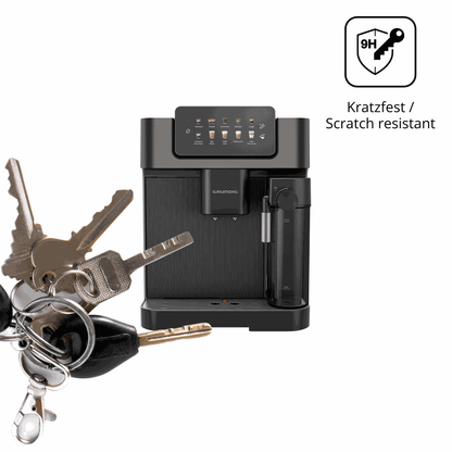 dipos Displayschutz für Grundig KVA 7230, mattierte Oberfläche, robuste Festigkeit und perfekte Passform