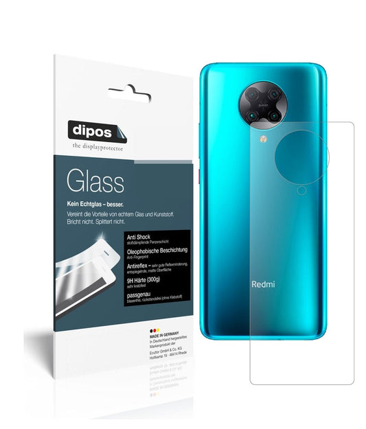 1x 9H Schutzfolie matt für Xiaomi Redmi K30 Ultra Rückseite Panzerfolie