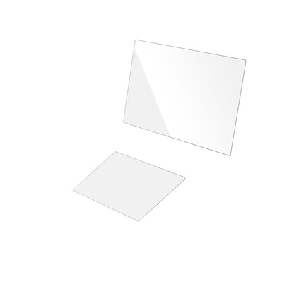 dipos Displayschutz für GWM Wey 05 Dual Touchscreen, transparente Oberfläche, geringe Dicke und perfekte Passform