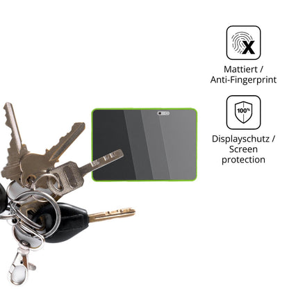 dipos Displayschutz für hahaland Baby-Tablet, mattierte Oberfläche, Blickschutzfilter und perfekter Passform