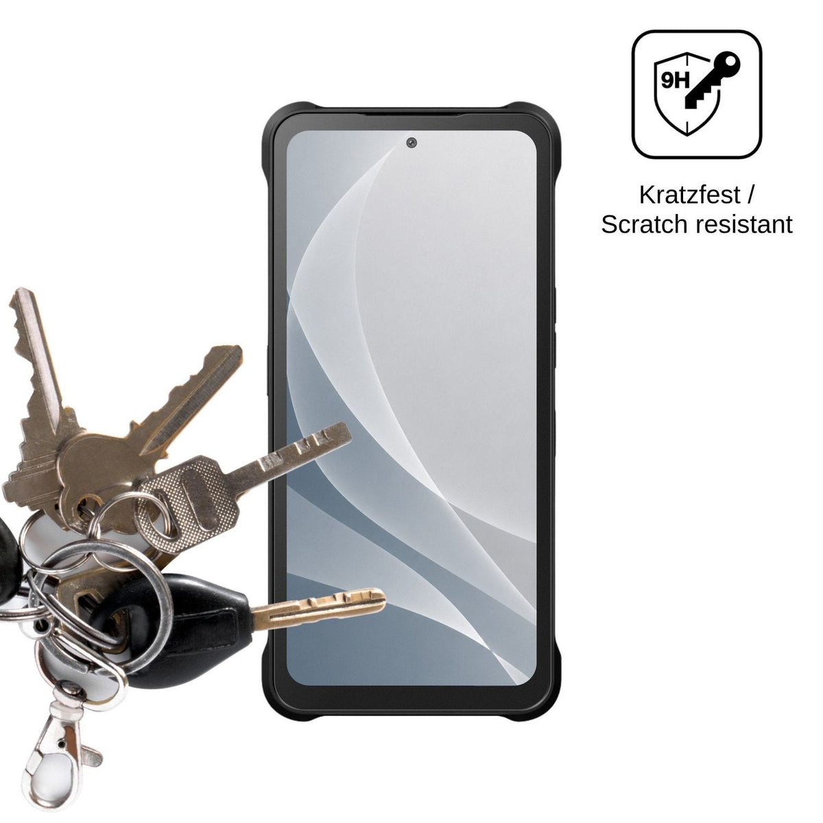 2x 9H Schutzfolie matt für Hammer Blade 6 Pro 5G Panzerfolie