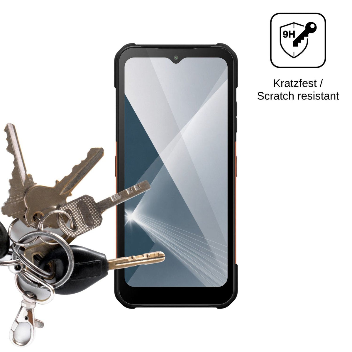 2x 9H Schutzfolie für Hammer Construction 3 Thermal 5G Panzerfolie