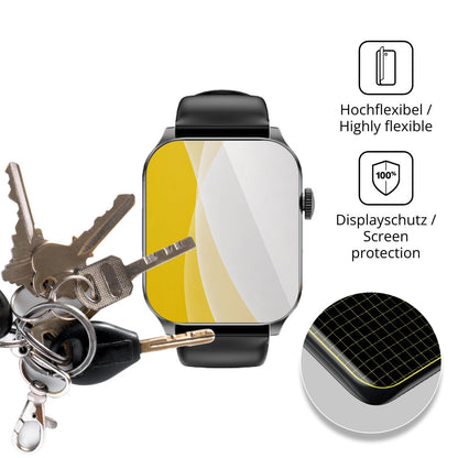 dipos Displayschutz für Haulvean T1, transparente Oberfläche, geringe Dicke und perfekte Passform