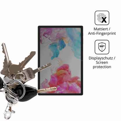 dipos Displayschutz für Headwolf HPad 5, mattierte Oberfläche, Blickschutzfilter und perfekter Passform