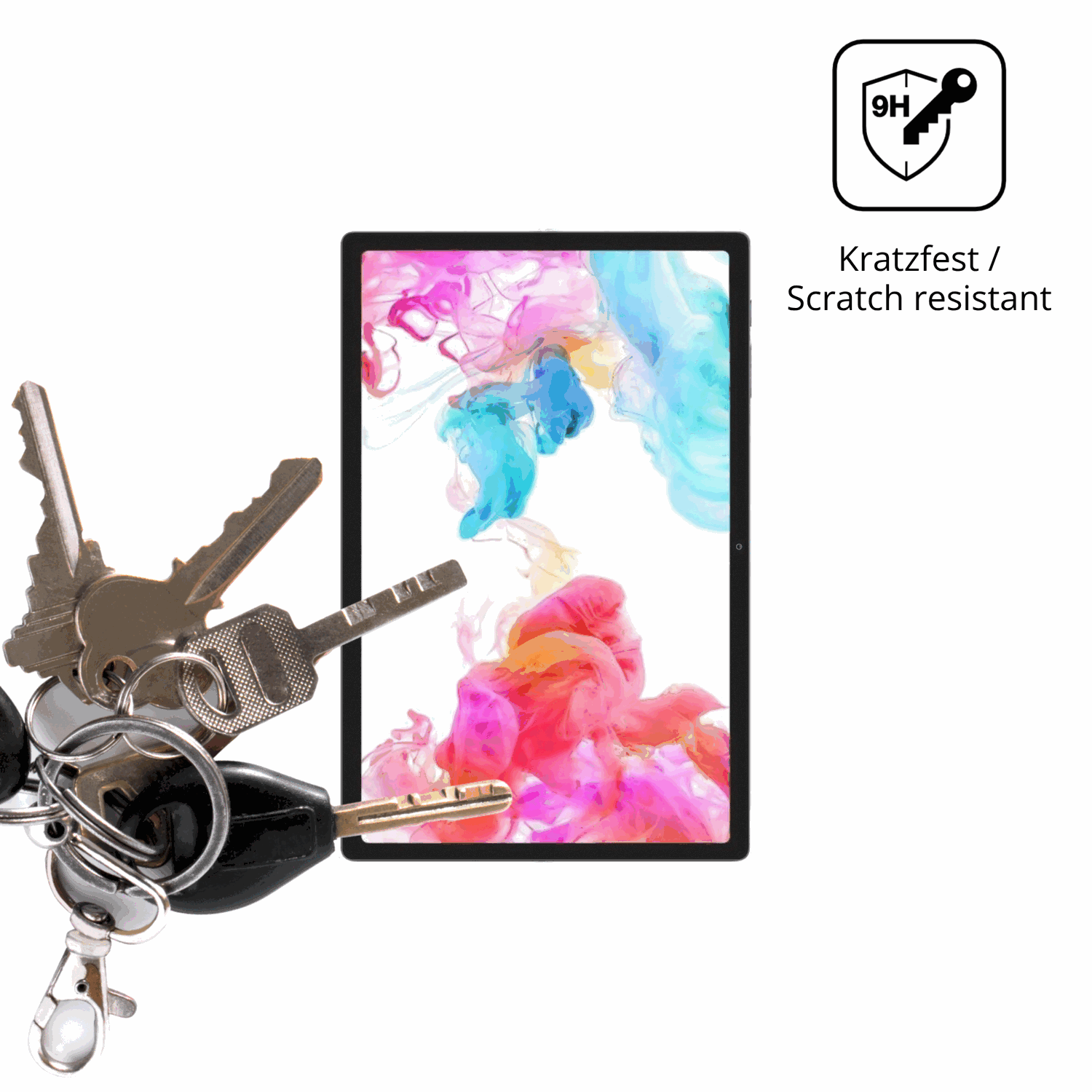 dipos Displayschutz für Headwolf HPad 6, mattierte Oberfläche, robuste Festigkeit und perfekte Passform