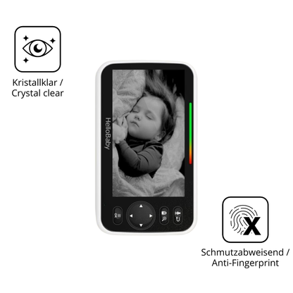 Flexible TPU-Folie passend zugeschnitten für HelloBaby Babyphone, vollständige Abdeckung