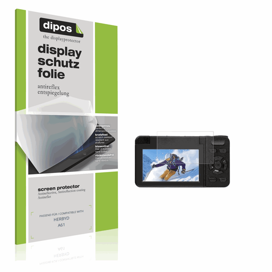 4x Schutzfolie matt für HERBYD A61 Display-Schutzfolie